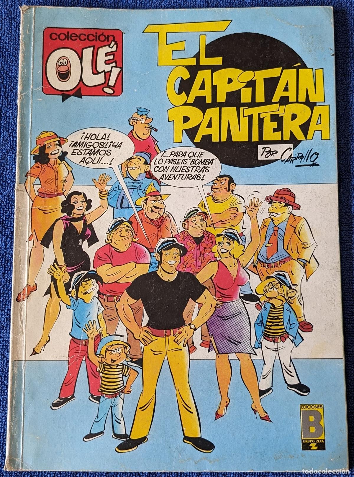 C&oacute;mics: El capit&aacute;n Pantera - Colecci&oacute;n Ol&eacute; - Ediciones B - 1&ordf; edici&oacute;n (1989) - Foto 1