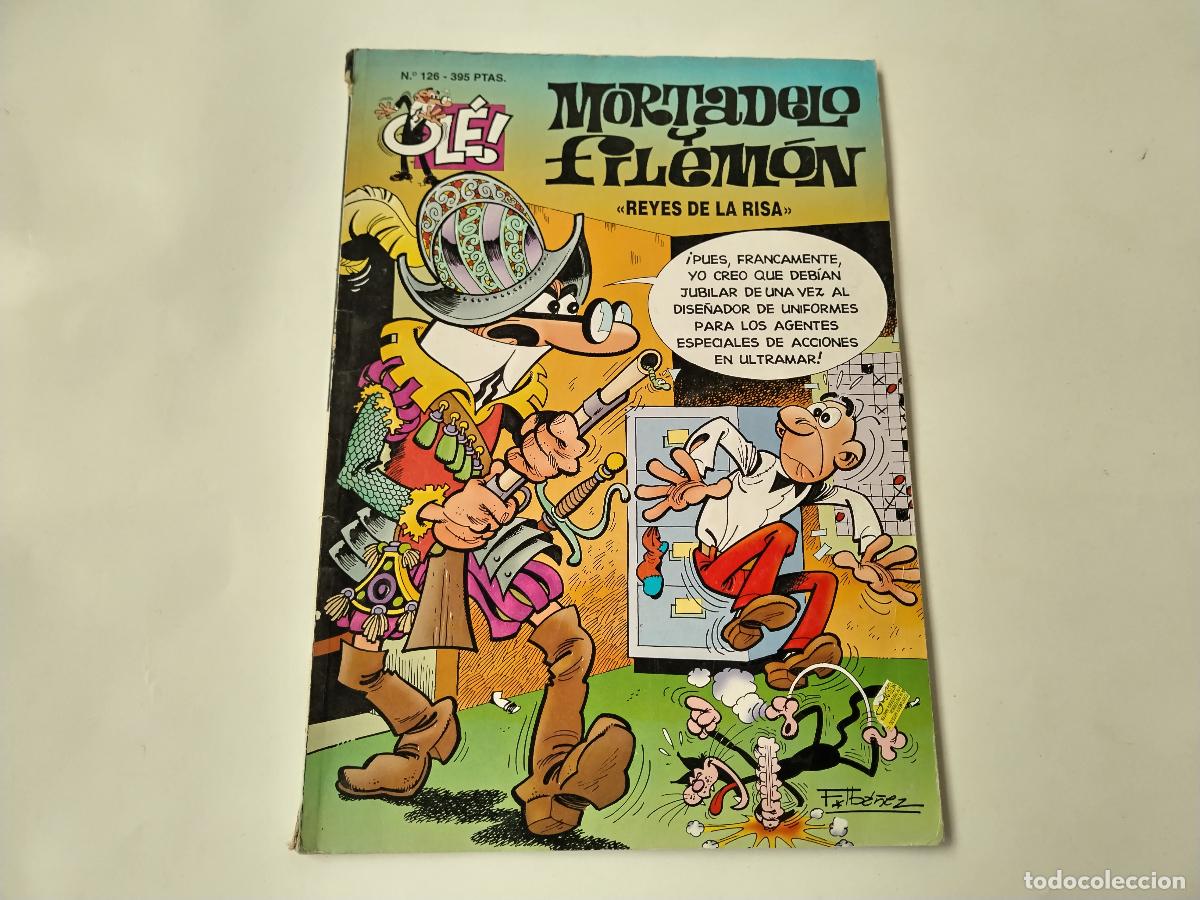 C&oacute;mics: OLE N&ordm;126 MORTADELO Y FILEMON - ediciones b - c125 - Foto 1