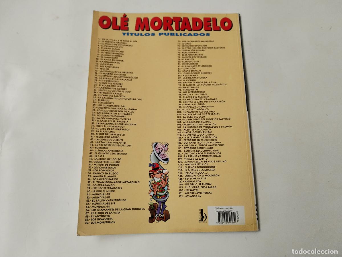 C&oacute;mics: OLE N&ordm;67 MORTADELO Y FILEMON - ediciones b - c125 - Foto 3