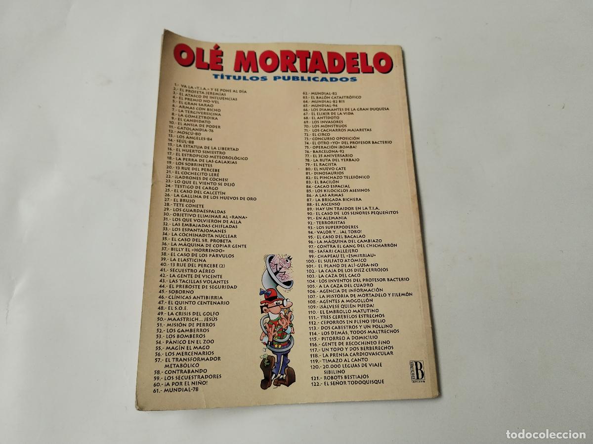 C&oacute;mics: OLE N&ordm;30 MORTADELO Y FILEMON - ediciones b - c125 - Foto 3