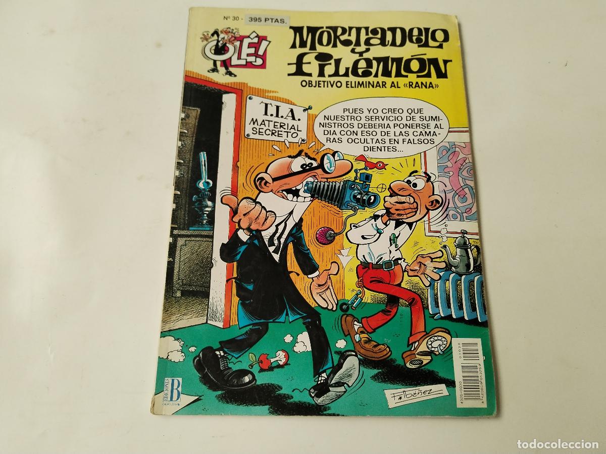 C&oacute;mics: OLE N&ordm;30 MORTADELO Y FILEMON - ediciones b - c125 - Foto 1