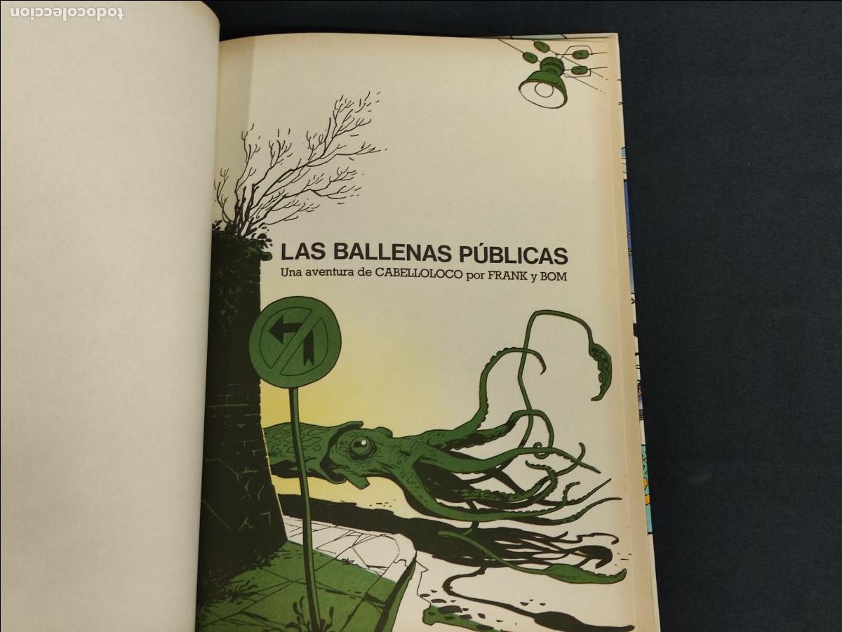 C&oacute;mics: CABELLO LOCO - LAS BALLENAS PUBLICAS - EDICIONES B - - Foto 3