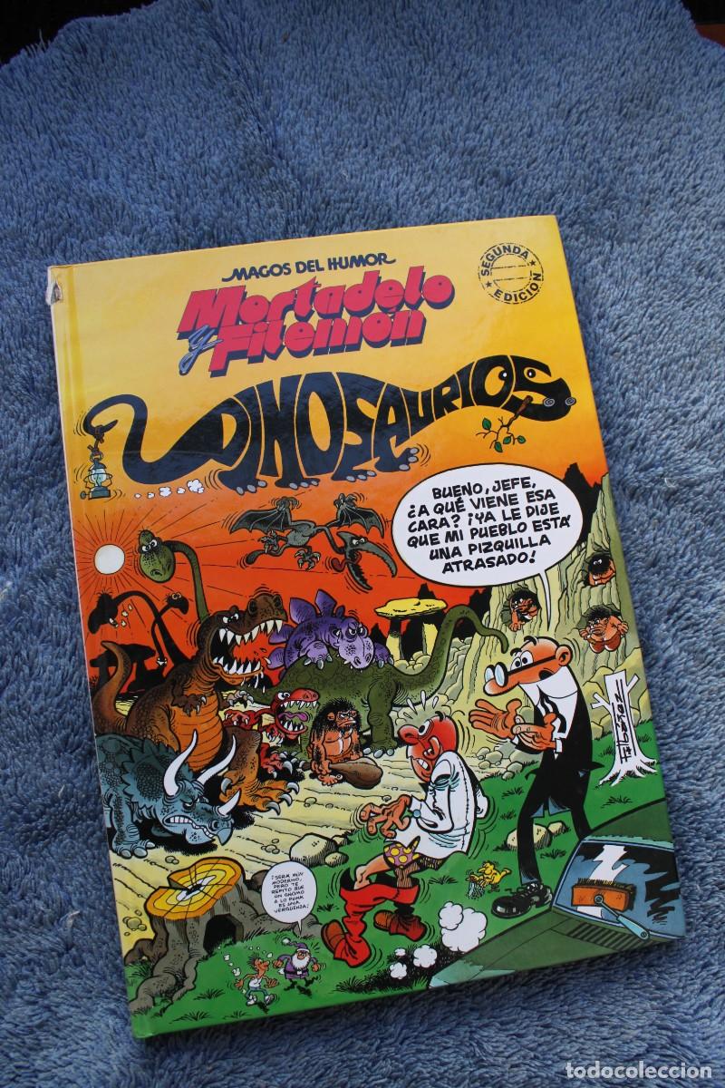 C&oacute;mics: MAGOS DEL HUMOR : MORTADELO Y FILEMON ; DINOSAURIOS - Foto 1