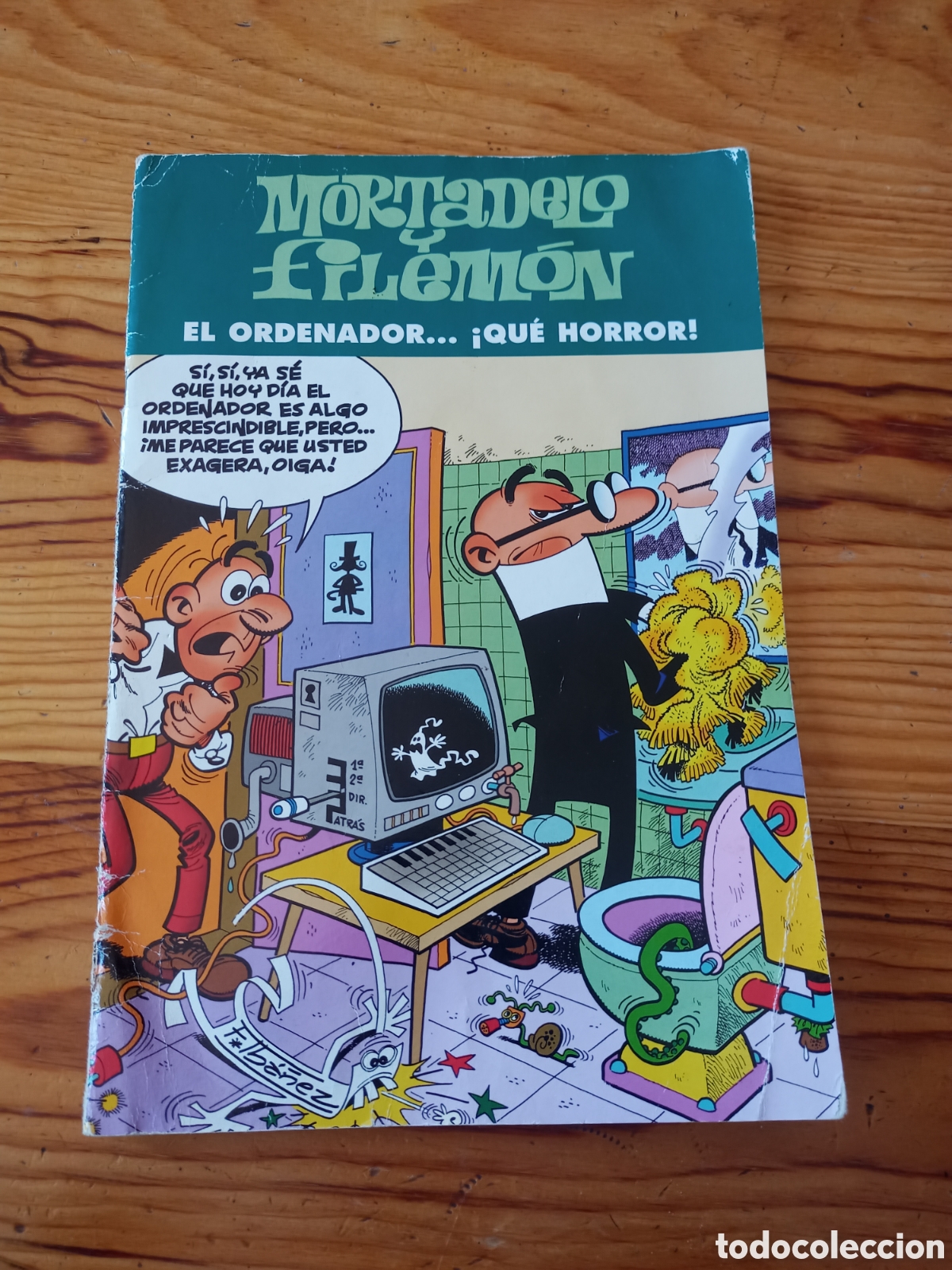 C&oacute;mics: Mortadelo:el ordenador &iexcl;Qu&eacute; horror! - Foto 1