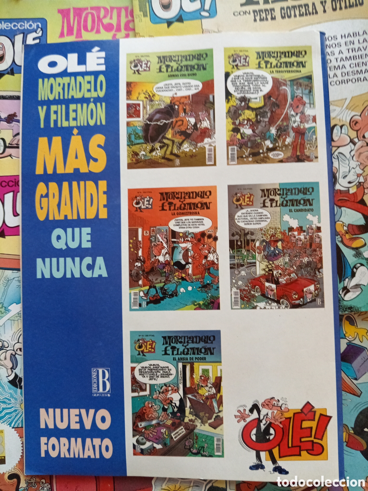 C&oacute;mics: Colecci&oacute;n Ol&eacute; Mortadelo y Filem&oacute;n 8 Primera edici&oacute;n cj99 - Foto 2