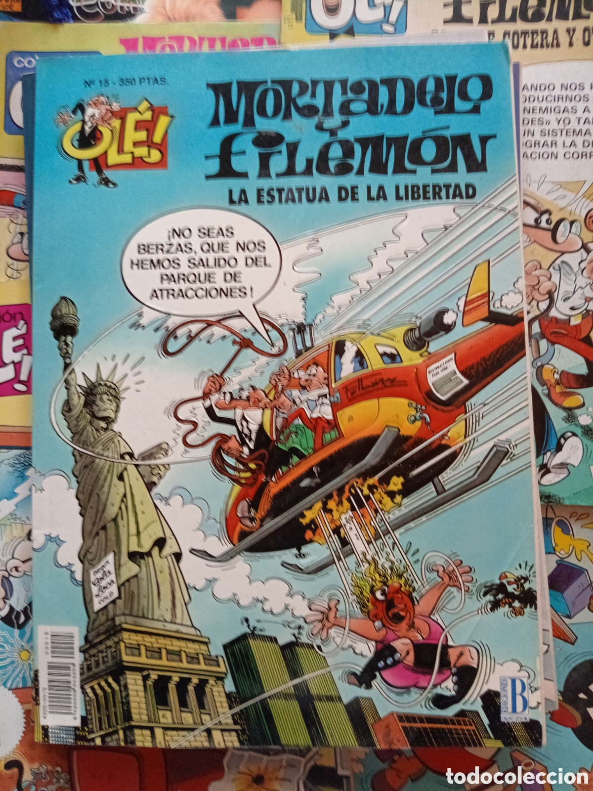 C&oacute;mics: Colecci&oacute;n Ol&eacute; Mortadelo y Filem&oacute;n 15 Primera edici&oacute;n cj99 - Foto 1