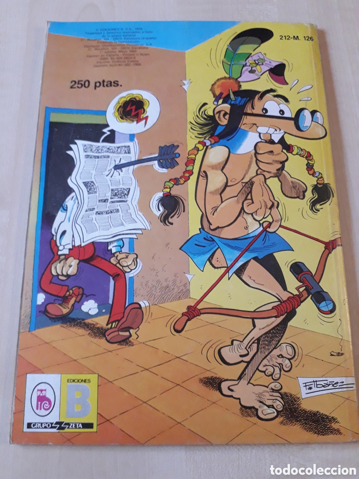 C&oacute;mics: Mortadelo y Filem&oacute;n num 212-M 126 1a edici&oacute;n. Colecci&oacute;n Ol&eacute; - Foto 2