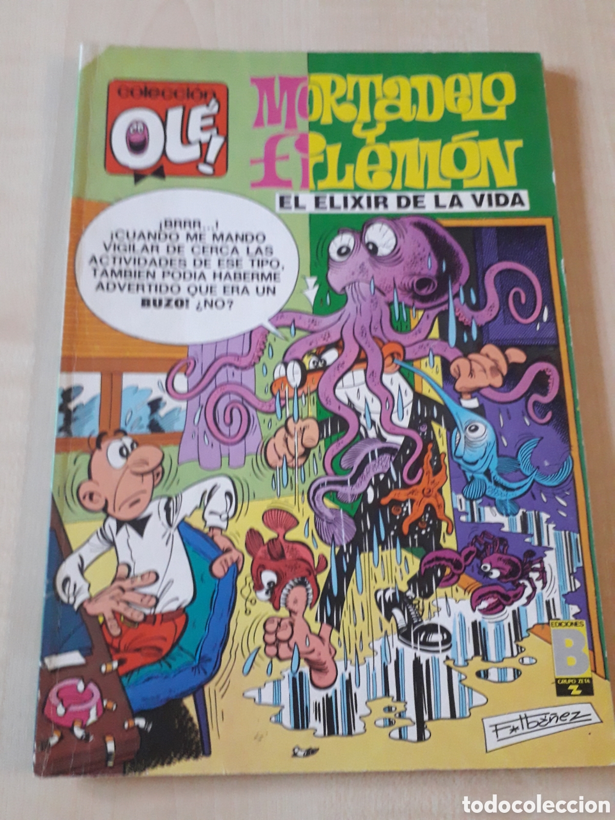 C&oacute;mics: Mortadelo y Filem&oacute;n. El elixir de la vida. 1a edici&oacute;n. Colecci&oacute;n Ol&eacute; - Foto 1