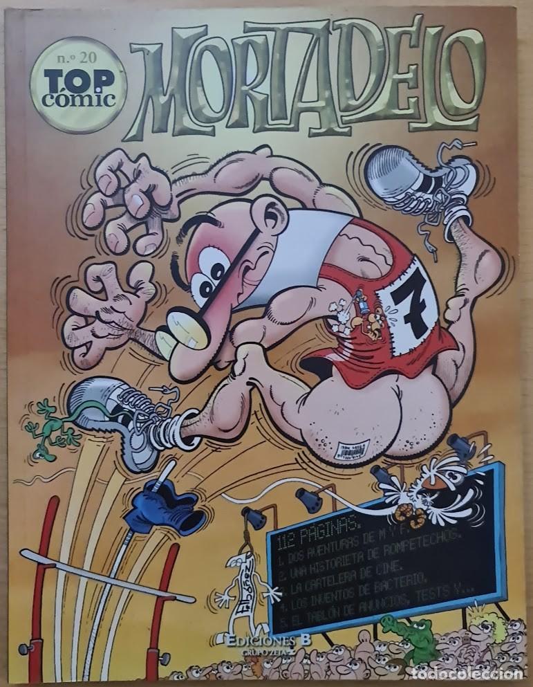 C&oacute;mics: TOP COMIC MORTADELO 20. EDICIONES B - Foto 1