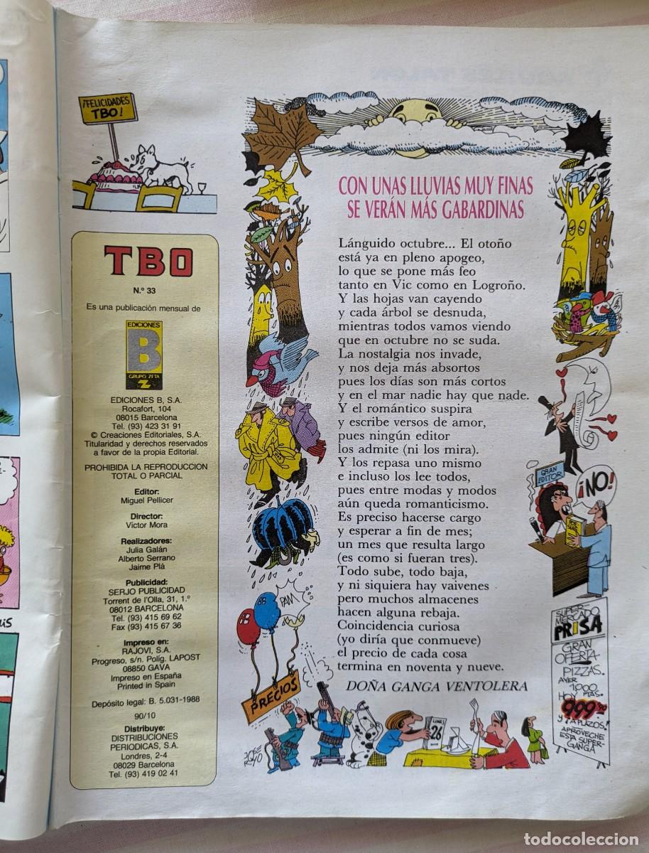 C&oacute;mics: TBO n&ordm; 33 Ediciones B - Foto 2