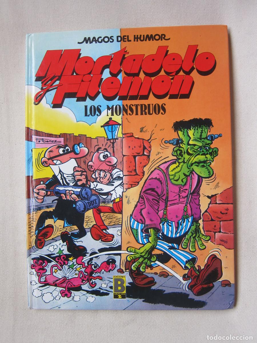 C&oacute;mics: LOS MONSTRUOS. MORTADELO Y FILEM&Oacute;N - IBA&Ntilde;EZ (EDICIONES B) COMIC - Foto 1