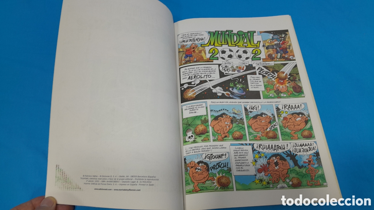 C&oacute;mics: COMIC MORTADELO Y FILEM&Oacute;N - N. 162 MUNDIAL 2002 - EDICIONES B - Foto 2