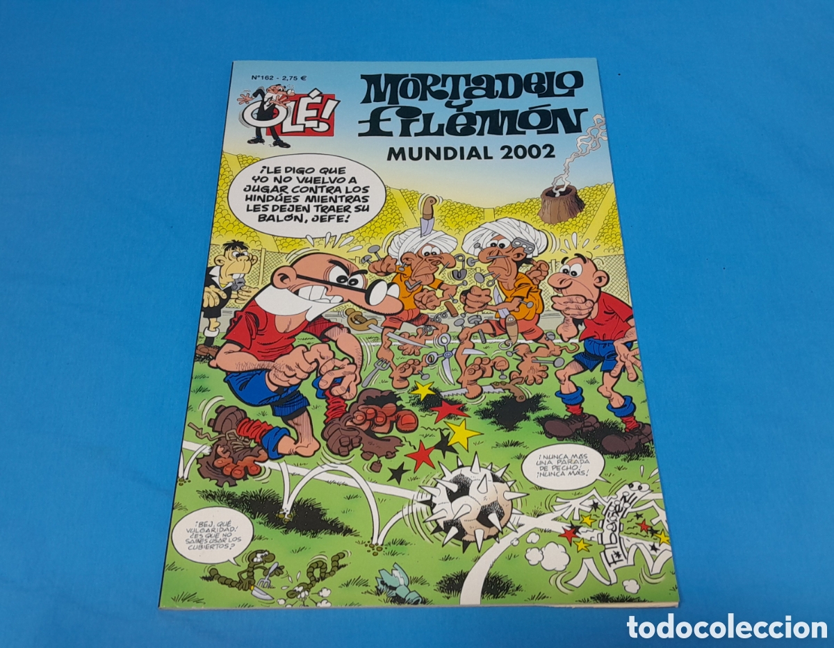 C&oacute;mics: COMIC MORTADELO Y FILEM&Oacute;N - N. 162 MUNDIAL 2002 - EDICIONES B - Foto 1
