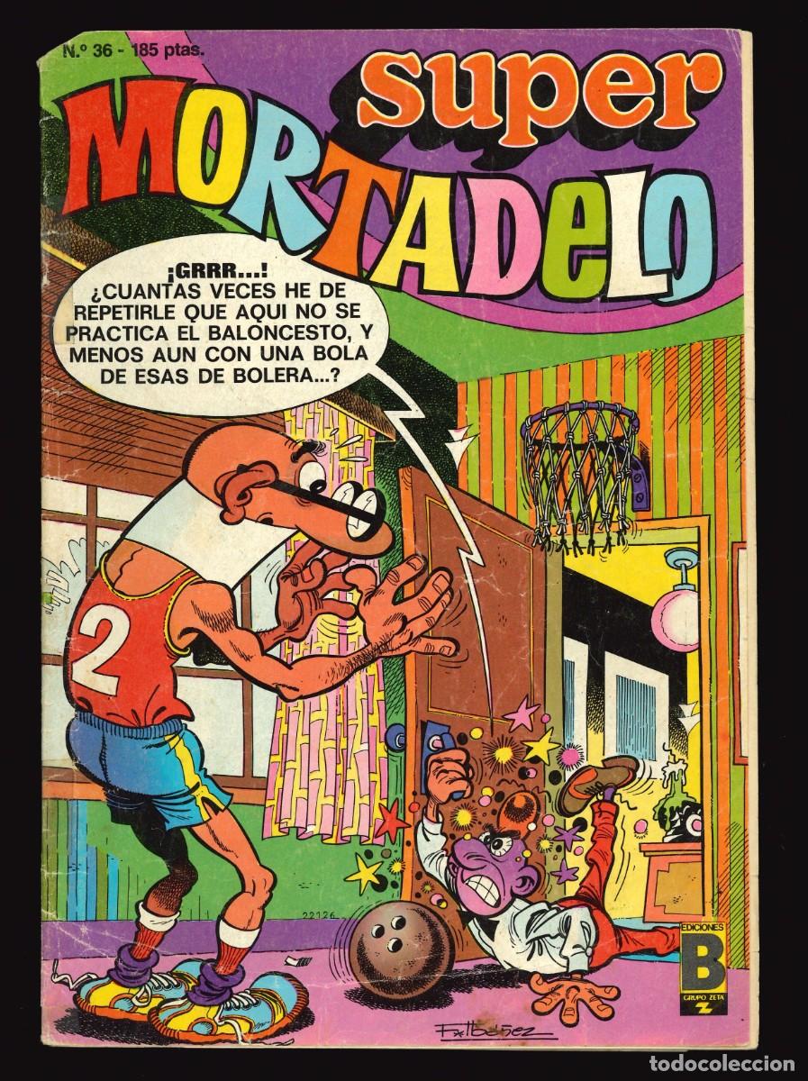 C&oacute;mics: SUPER MORTADELO - EDICIONES B / N&Uacute;MERO 36 - Foto 1