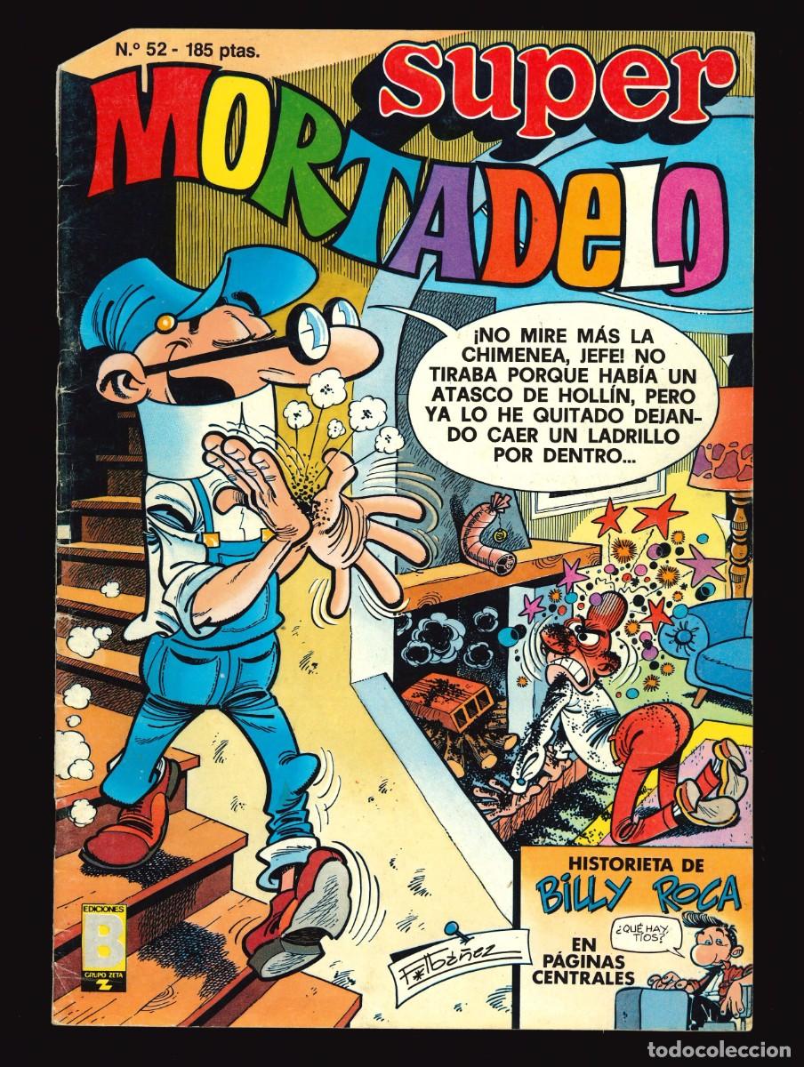 C&oacute;mics: SUPER MORTADELO - EDICIONES B / N&Uacute;MERO 52 - Foto 1