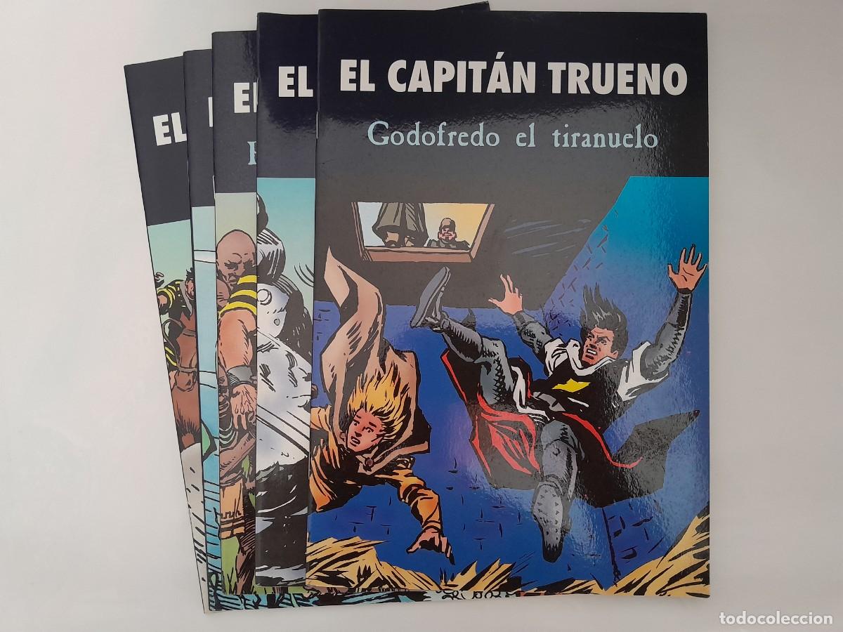 C&oacute;mics: LOTE 5 COMICS EL CAPITAN TRUENO SERIE AZUL EDICIONES B - Foto 1