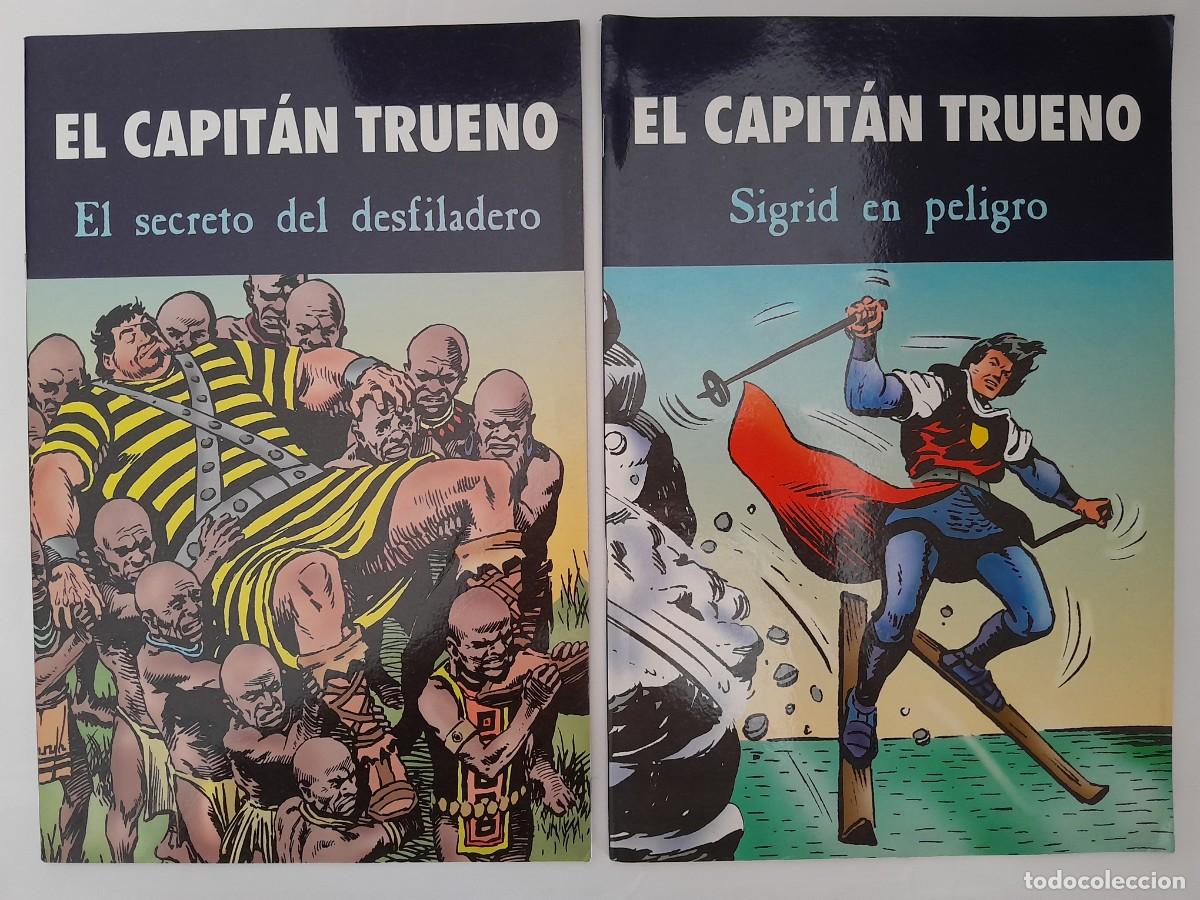 C&oacute;mics: LOTE 5 COMICS EL CAPITAN TRUENO SERIE AZUL EDICIONES B - Foto 3