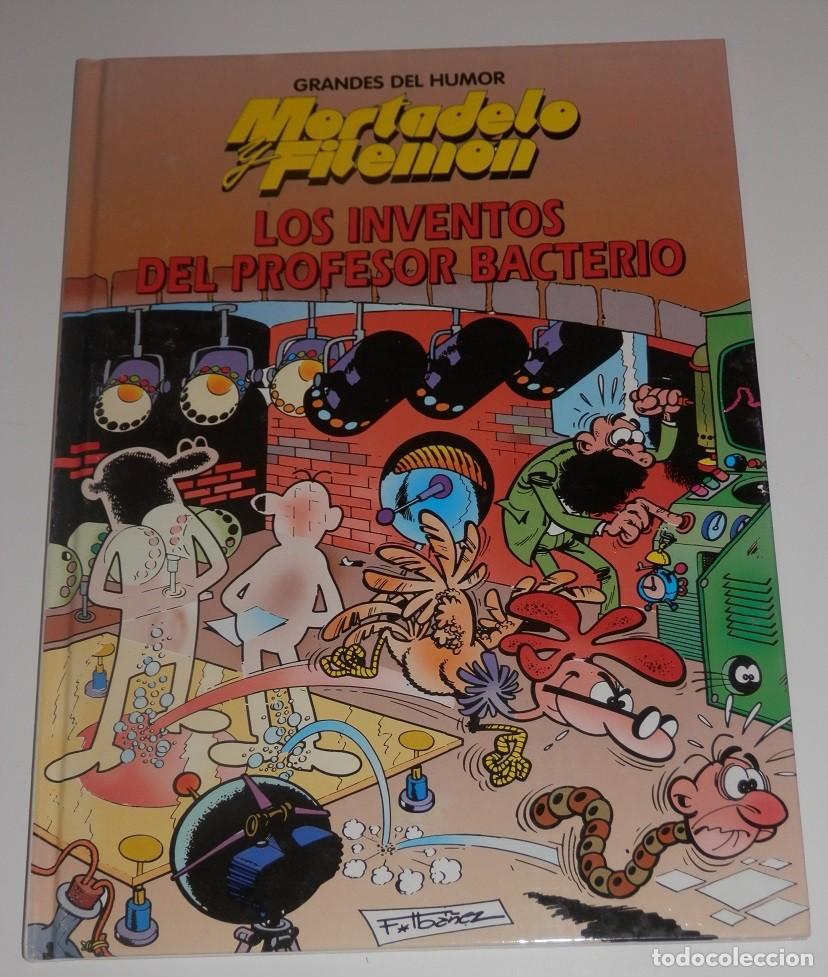 C&oacute;mics: TEBEO MORTADELO Y FILEMON - LOS INVENTOS DEL PROFESOR BACTERIO - Foto 1