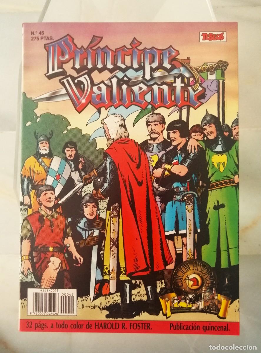 Comics: PRINCIPE VALIENTE - EDICIÓN HISTÓRICA Nº 45 (HAROLD R. FOSTER) EDICIONES B - 1988 'EXCELENTE ESTADO'