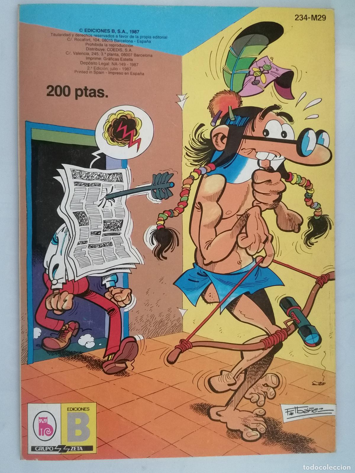 C&oacute;mics: COLECCION OLE, MORTADELO Y FILEMON, EDICIONES B - 234-M29 - Foto 2