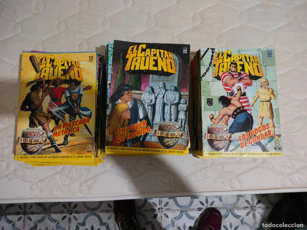 C&oacute;mics: COLECCI&Oacute;N EDICI&Oacute;N HISTORICA DE EL CAPIT&Aacute;N TRUENO COMPLETA.EDICIONES B. - Foto 2