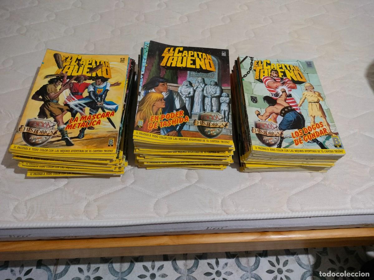 C&oacute;mics: COLECCI&Oacute;N EDICI&Oacute;N HISTORICA DE EL CAPIT&Aacute;N TRUENO COMPLETA.EDICIONES B. - Foto 3