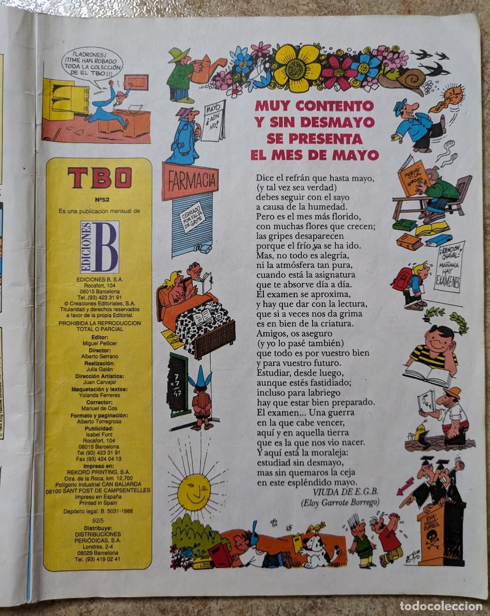 C&oacute;mics: TBO n&ordm; 52 EdicionesB - Foto 2
