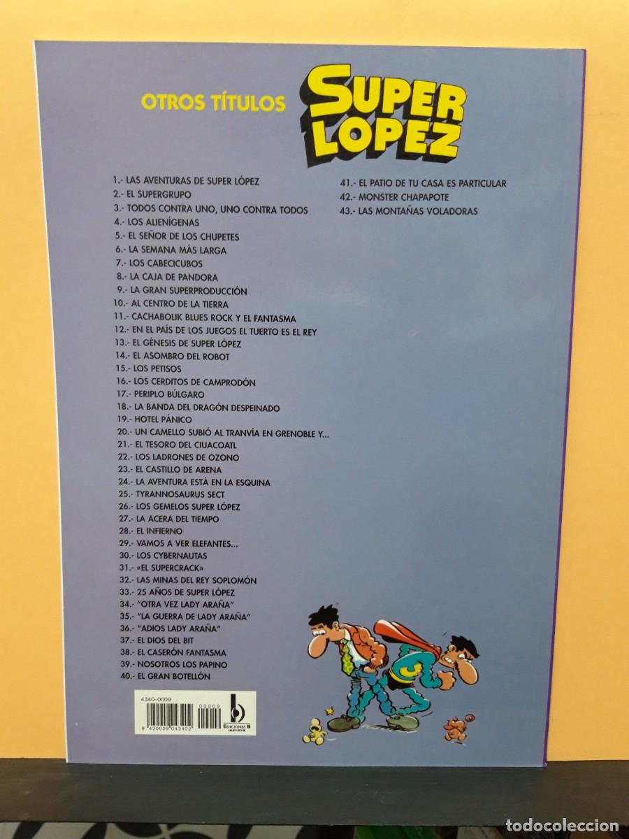C&oacute;mics: SUPER L&Oacute;PEZ. N&ordm; 9. LA GRAN SUPERPRODUCCI&Oacute;N. FANS. EDICIONES B - Foto 2