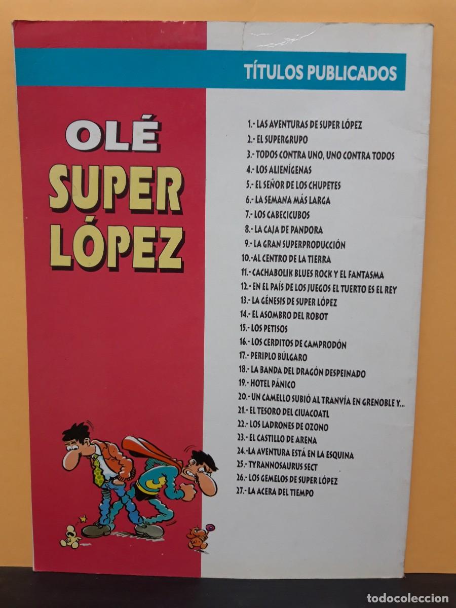 C&oacute;mics: SUPER L&Oacute;PEZ. N&ordm; 19. HOTAL P&Aacute;NICO. OL&Eacute;. EDICIONES B - Foto 2