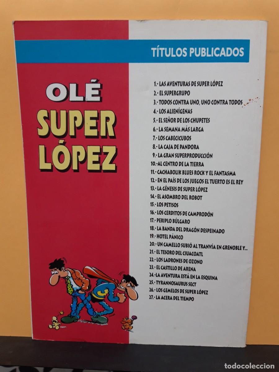 C&oacute;mics: SUPER L&Oacute;PEZ. N&ordm; 21. EL TESORO DE CIUACOATL. OL&Eacute;. EDICIONES B - Foto 2