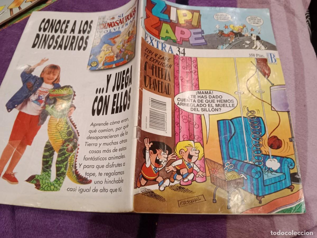C&oacute;mics: ZIPI Y ZAPE EXTRA N&ordm; 34 - EDICIONES B 1993 - Foto 1