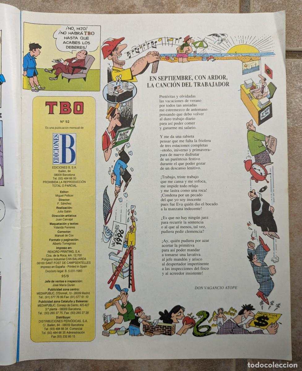 C&oacute;mics: TBO n&ordm; 92 Ediciones B - Foto 2