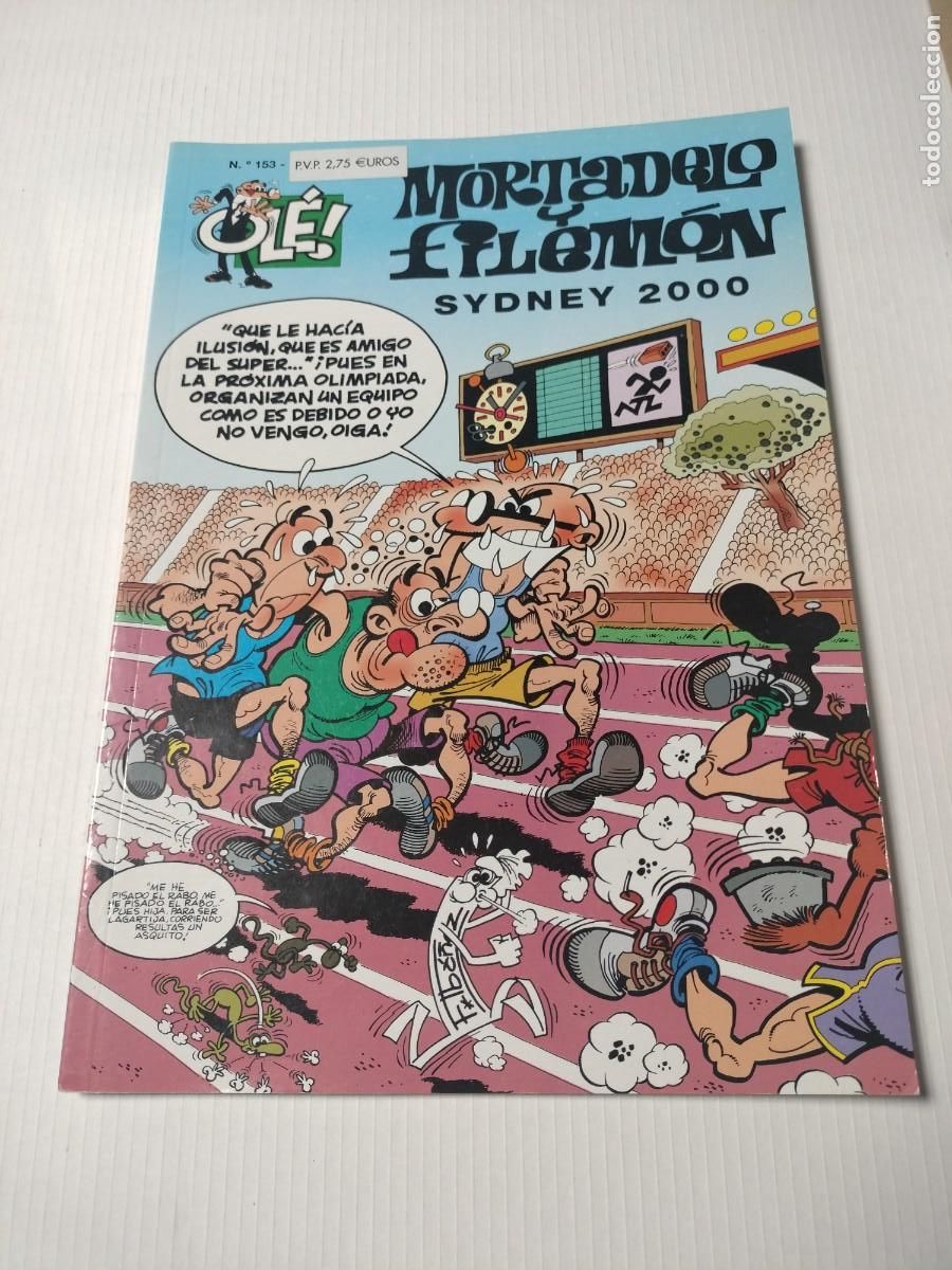 C&oacute;mics: Mortadelo y filemon, Sydney 2000, Colecci&oacute;n Ol&eacute;, N&ordm; 153 - Foto 1