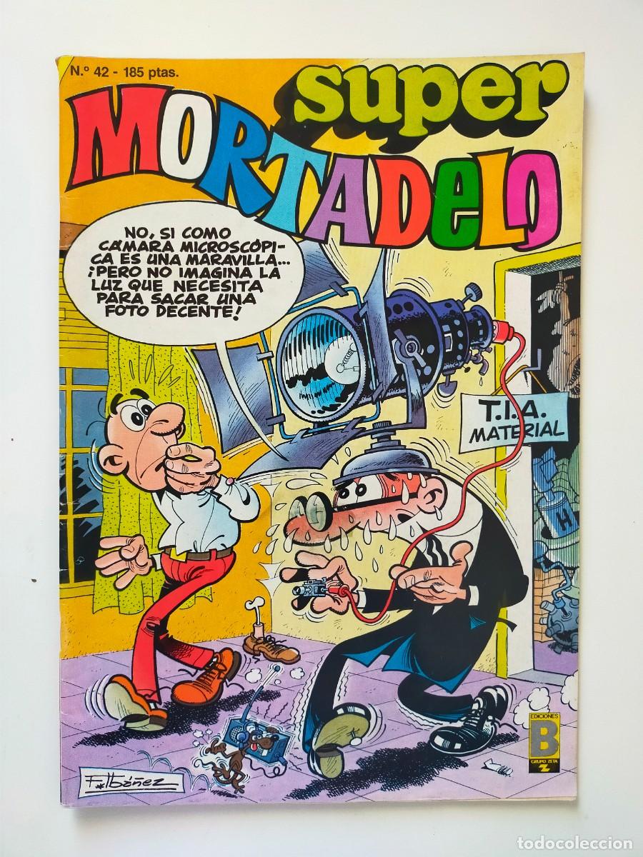 C&oacute;mics: SUPER MORTADELO N&ordm; 42 - EDICIONES B 1986 - Foto 1