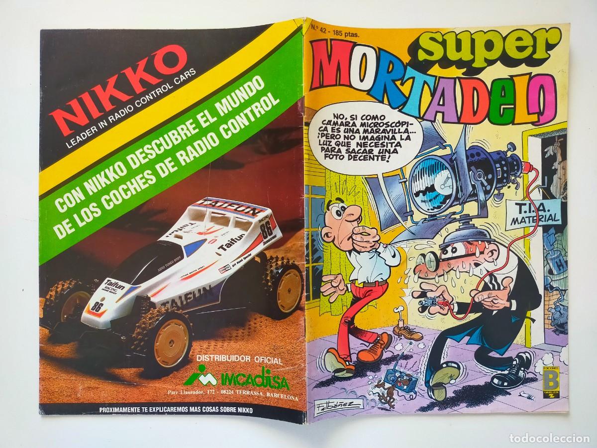 C&oacute;mics: SUPER MORTADELO N&ordm; 42 - EDICIONES B 1986 - Foto 6