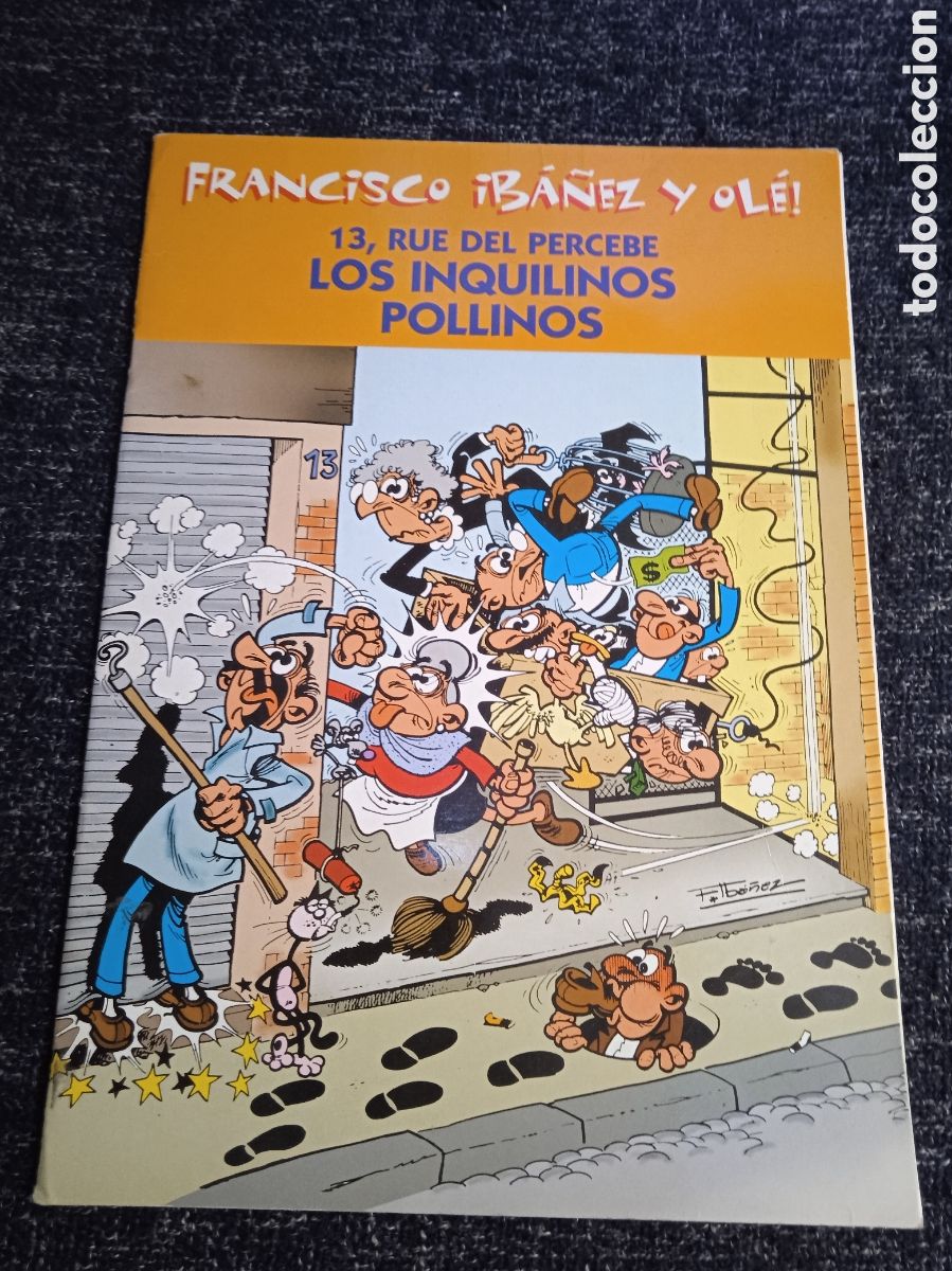 C&oacute;mics: 13 RUE DEL PERCEBE LOS INQUILINOS POLLINOS -ED. EDICIONES B - Foto 1