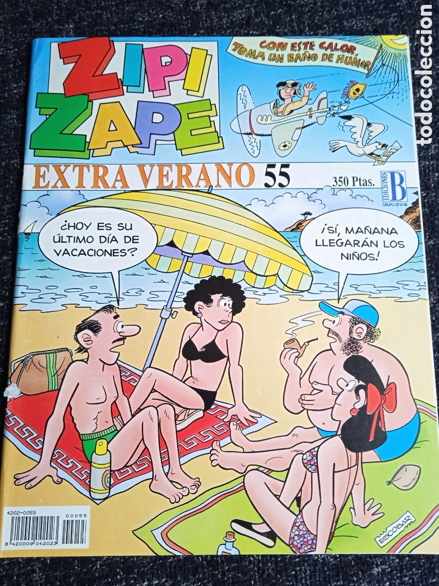 C&oacute;mics: ZIPI Y ZAPE EXTRA N&ordm; 55 - EDITA : EDICIONES B - COLECCION DE 61 - Foto 1