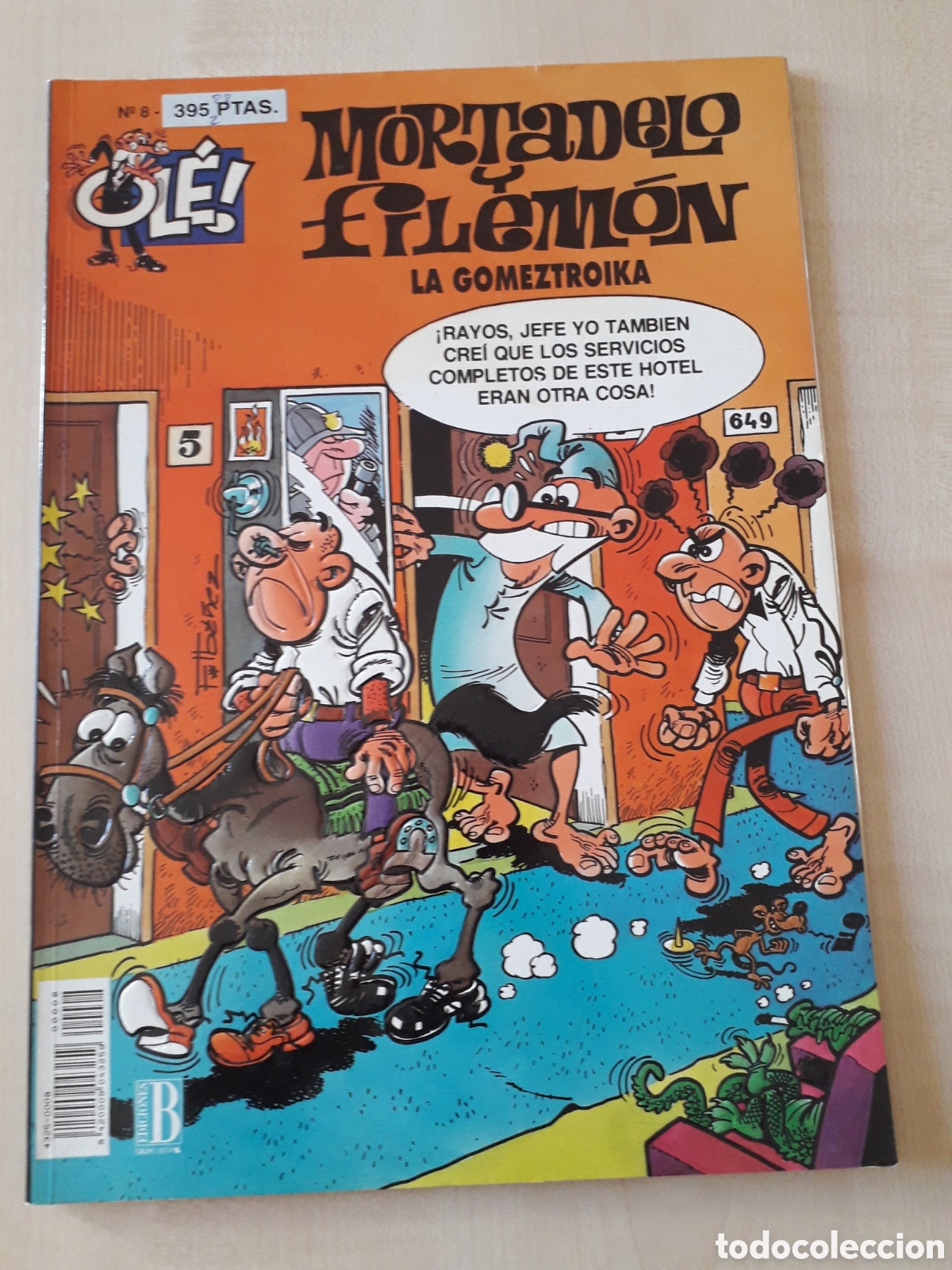 C&oacute;mics: Ol&eacute; num 8. Primera edici&oacute;n. La Gomeztroika - Foto 1