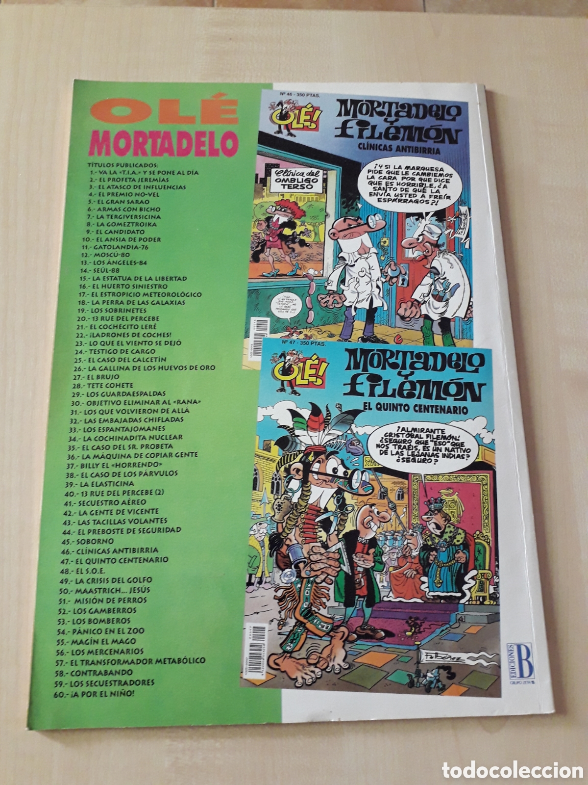C&oacute;mics: Colecci&oacute;n Ol&eacute; num 58. Primera edici&oacute;n. Contrabando - Foto 2