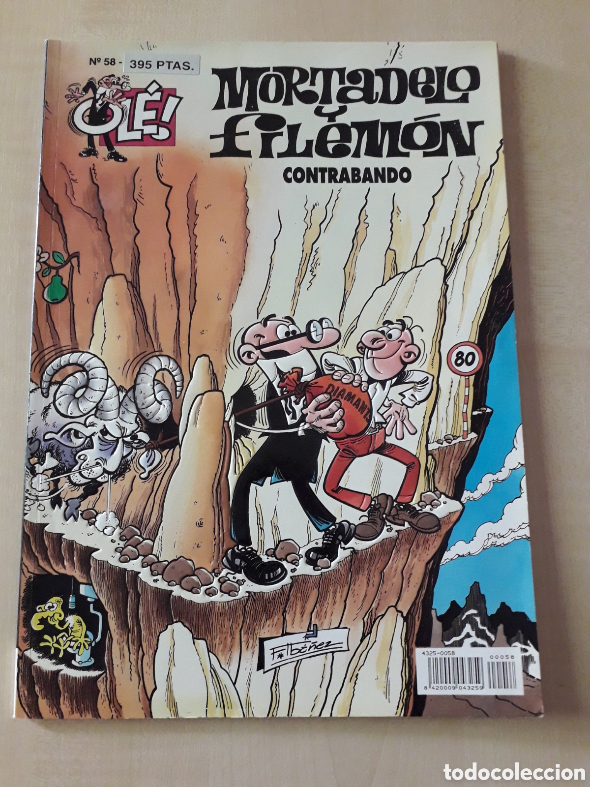 C&oacute;mics: Colecci&oacute;n Ol&eacute; num 58. Primera edici&oacute;n. Contrabando - Foto 1