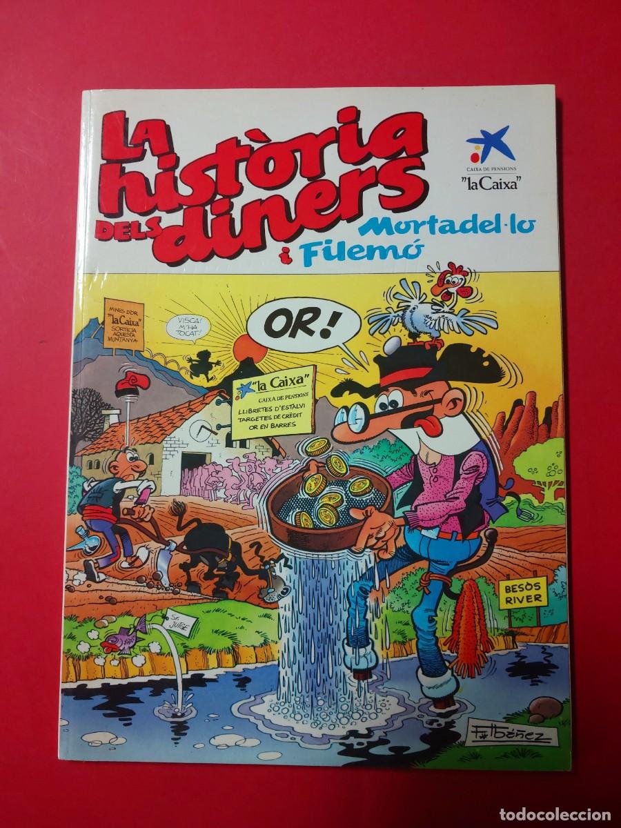 C&oacute;mics: Mortadel.lo i Filem&oacute; La Hist&ograve;ria del Diners La Caixa 1989 - Foto 1