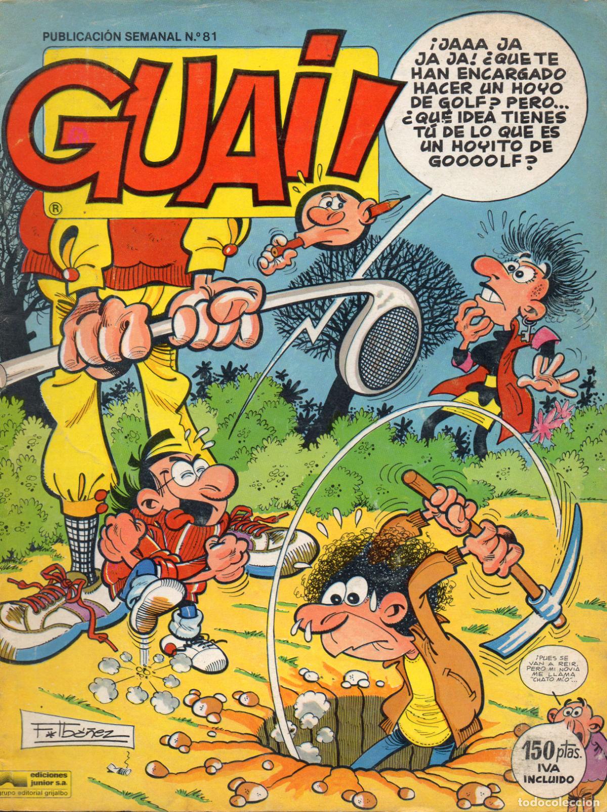C&oacute;mics: GUAI - N&ordm;. 81 - GRAN HUMOR - EDICIONES.B - Foto 1