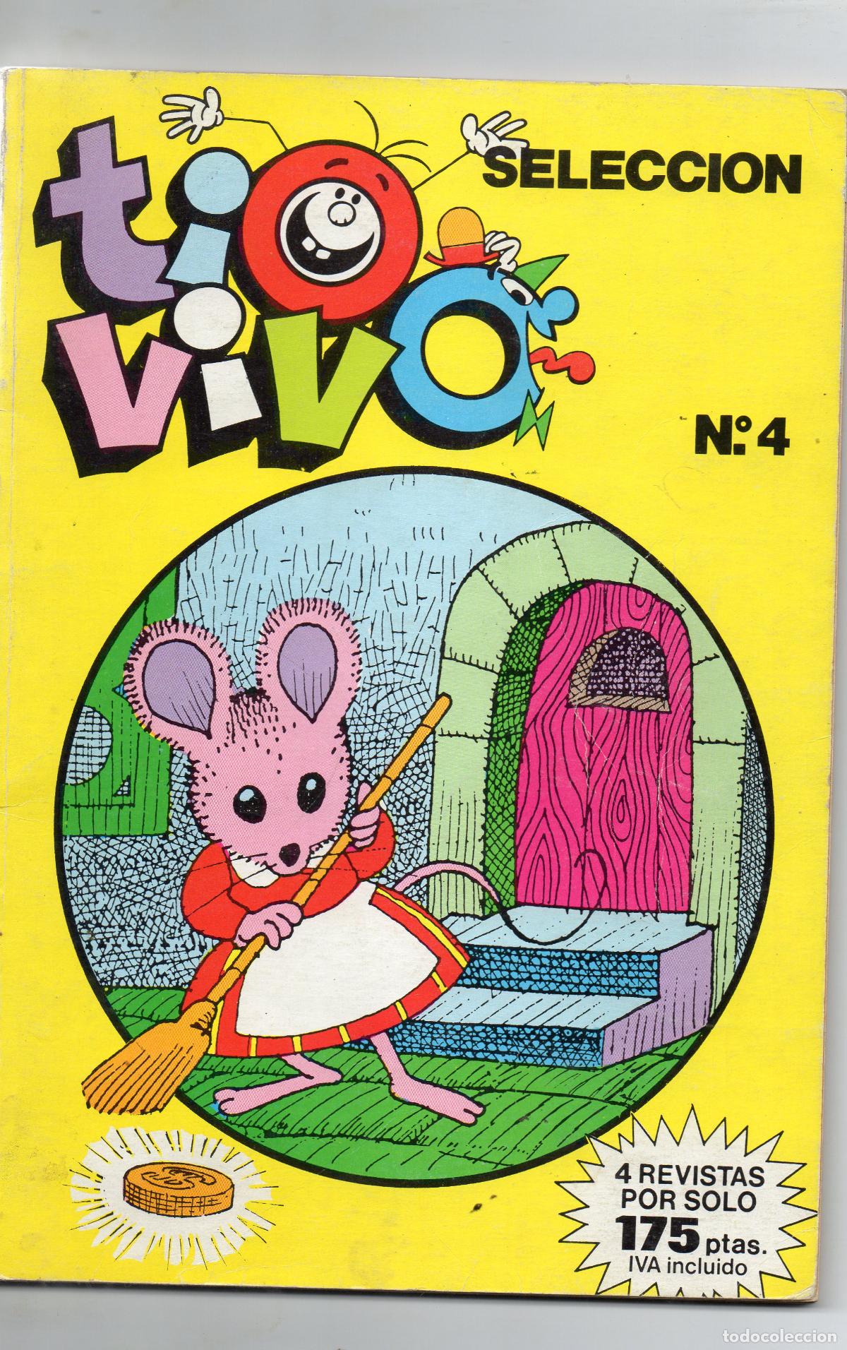 C&oacute;mics: TIO VIVO - SELECCION N&ordm;. 4 - RETAPADO - EDICIONES.B - Foto 1