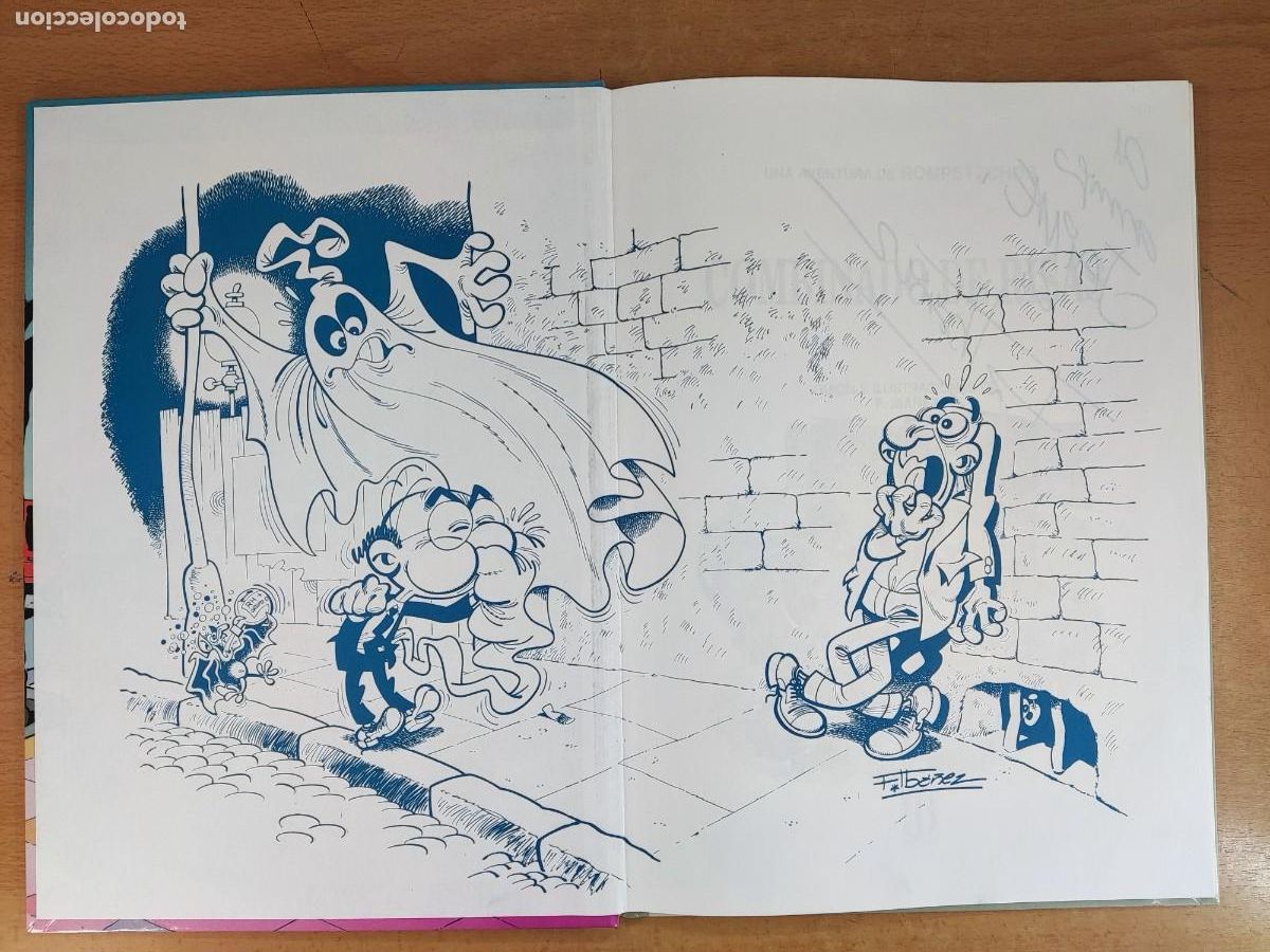 C&oacute;mics: ROMPETECHOS. COMBINADO DE RISAS / 1&ordf;ed.1992. Ediciones B / DEDICATORIA DE F. IBA&Ntilde;EZ - Foto 2
