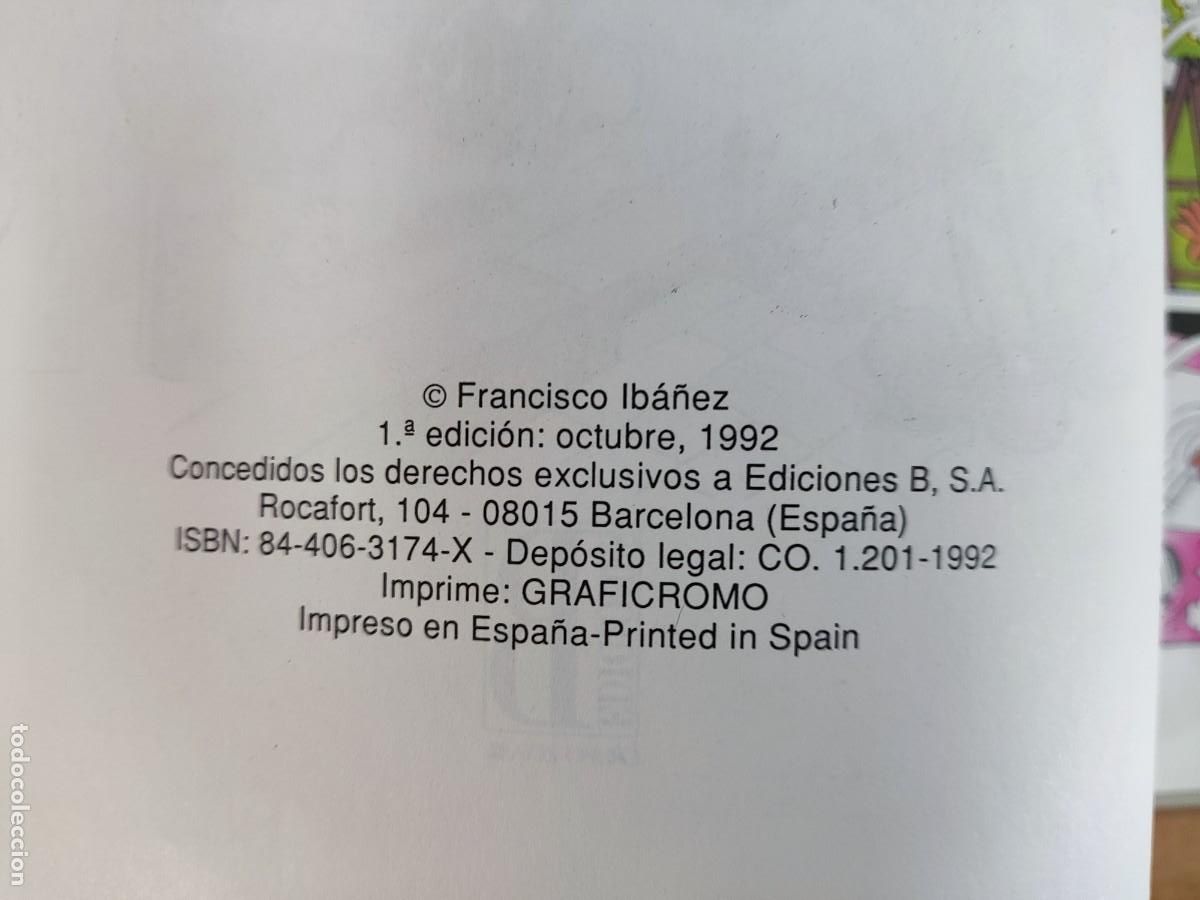 C&oacute;mics: ROMPETECHOS. COMBINADO DE RISAS / 1&ordf;ed.1992. Ediciones B / DEDICATORIA DE F. IBA&Ntilde;EZ - Foto 4