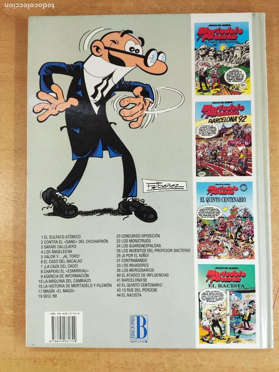 C&oacute;mics: ROMPETECHOS. COMBINADO DE RISAS / 1&ordf;ed.1992. Ediciones B / DEDICATORIA DE F. IBA&Ntilde;EZ - Foto 6