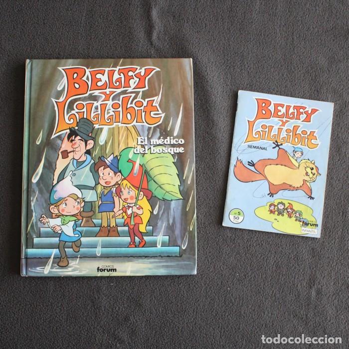 C&oacute;mics: LOTE 2 COMICS BELFY Y LILLIBIT EDICIONES FORUM - Foto 1