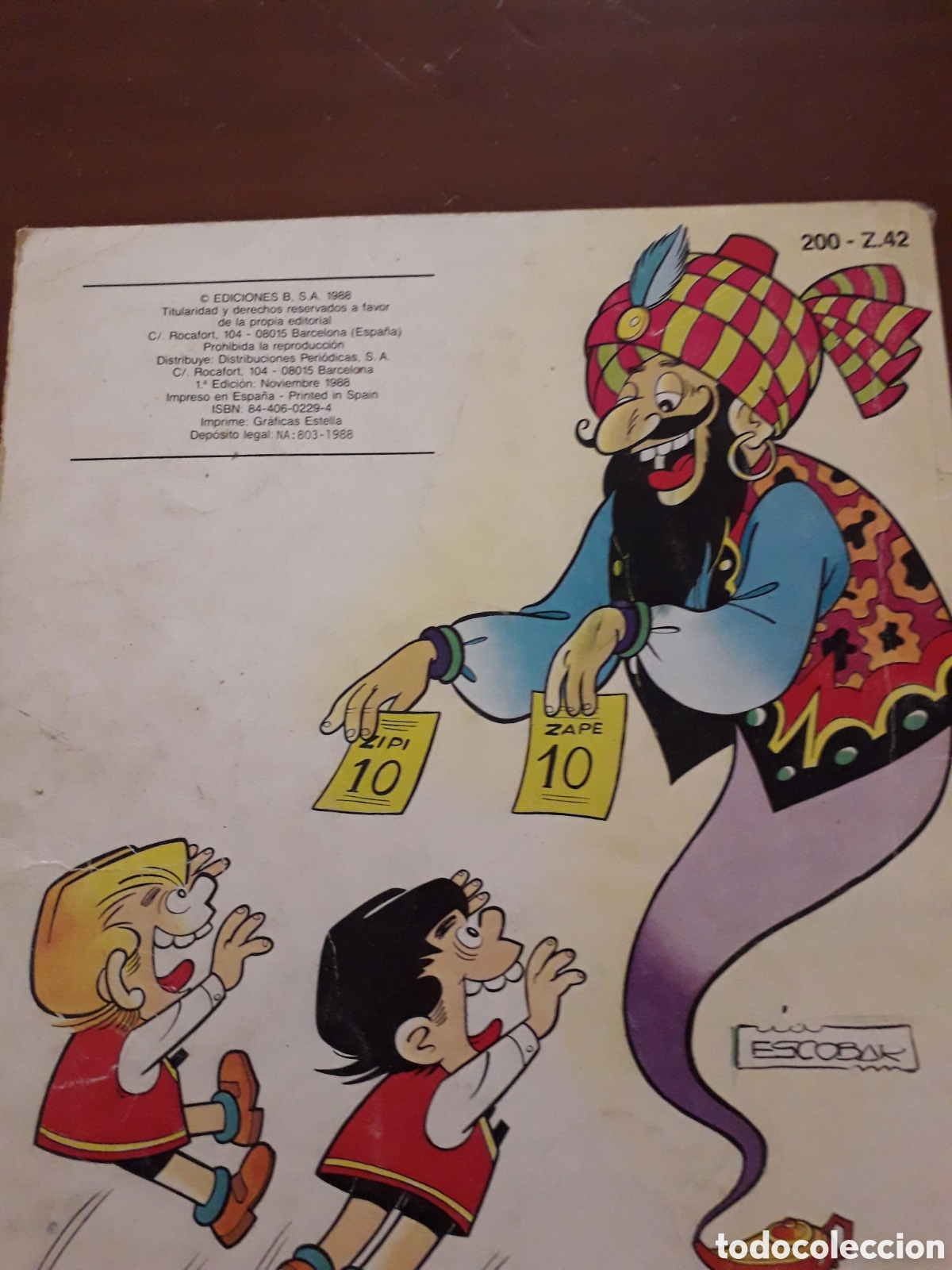 C&oacute;mics: Zipi y Zape. Colecci&oacute;n Ol&eacute; num 200. 1a edici&oacute;n - Foto 2