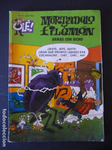 C&oacute;mics: MORTADELO Y FILEMON N&ordm; 6 ARMAS CON BICHO OL&Eacute; - Foto 1