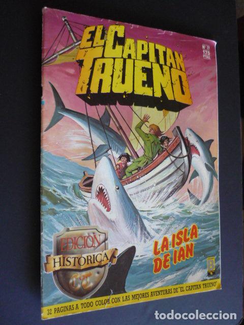 C&oacute;mics: EL CAPITAN TRUENO EDICION HISTORICA EDICIONES B N&ordm; 77 - Foto 1